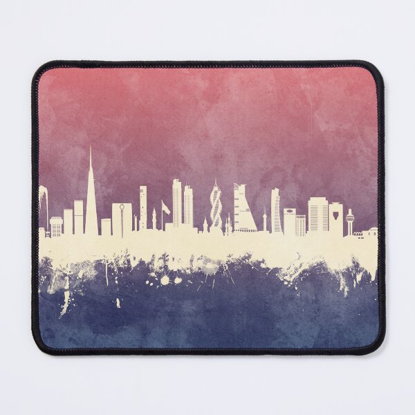 Item preview, Jeddah Saudi Arabia Skyline designed and sold by ArtPrints.