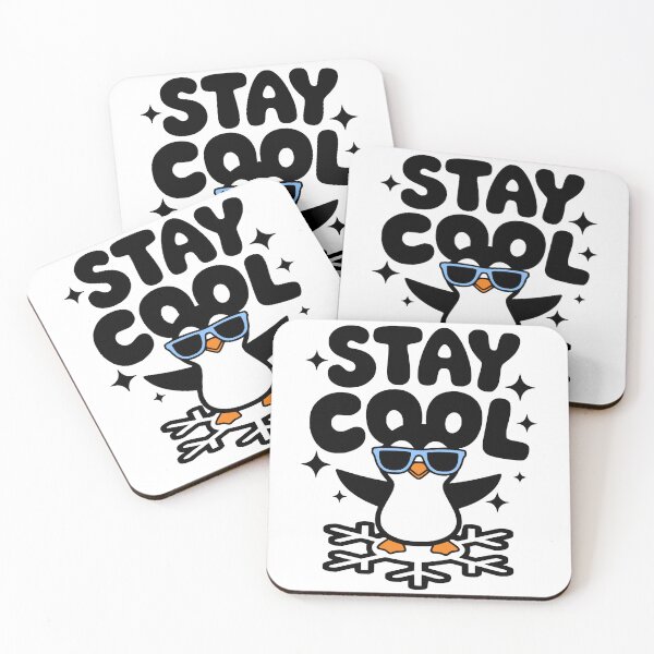 Item preview, Stay Cool Penguin! Cute Penguin Pun designed and sold by PMCreative.