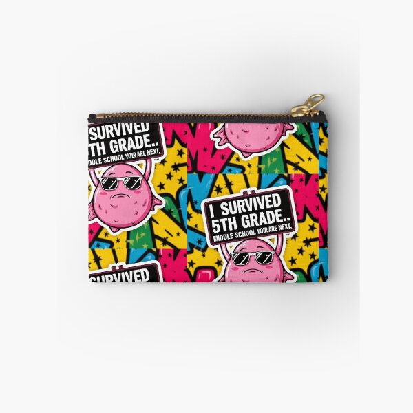 Item preview, I survived 5th grade, middle school your are next, graduation, 5th grade designed and sold by HippyTees.