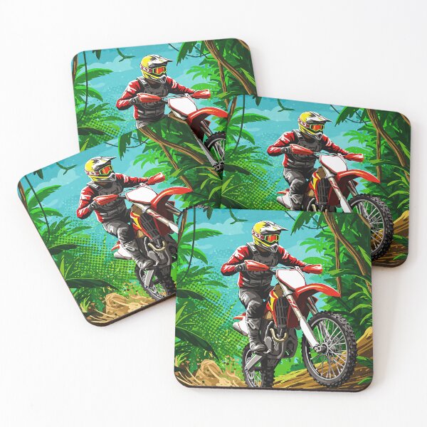 Item preview, Jungle Enduro Motocross - Off-Road Adventure Art designed and sold by KoolArtDistrict.