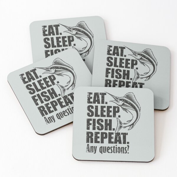 Item preview, Eat Sleep Fish Repeat Any Questions? | Nature Fisherman designed and sold by JFFStore.