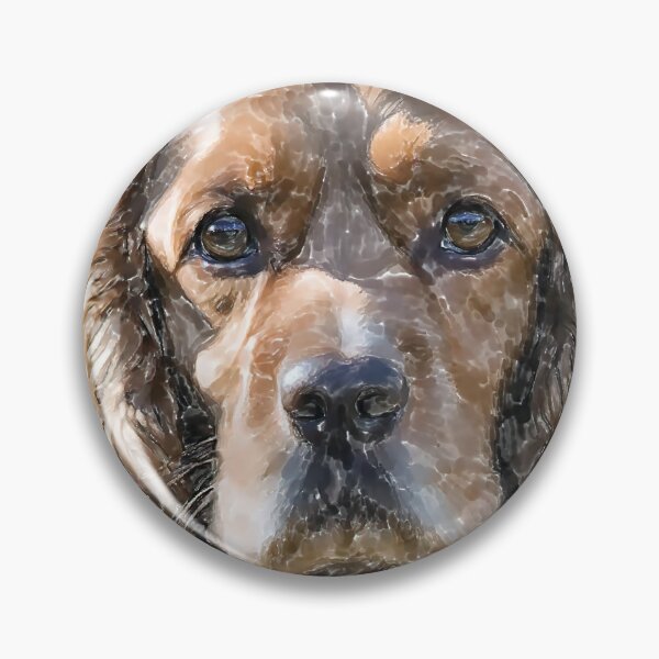 Item preview, Watercolor Cocker Spaniel Face designed and sold by Marcu Ioachim.
