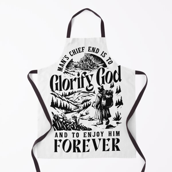 Item preview, Man's Chief End is to Glorify God Christian T-Shirt designed and sold by Bee4Boy.