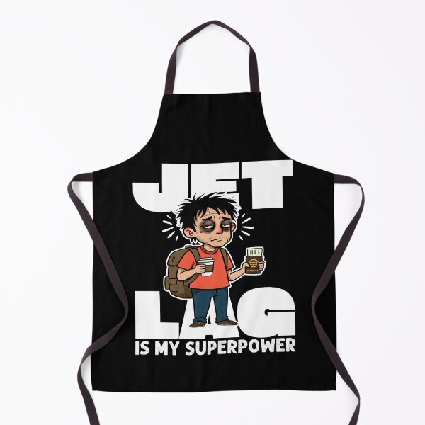 Item preview, JET LAG IS MY SUPERPOWER - TRAVEL GIFT designed and sold by KEF Custom.