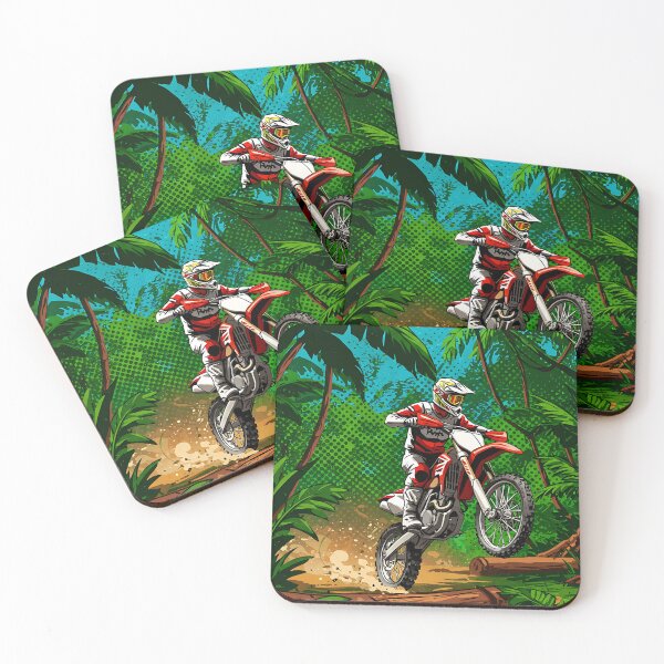 Item preview, Jungle Enduro Motocross - Off-Road Adventure Art designed and sold by KoolArtDistrict.