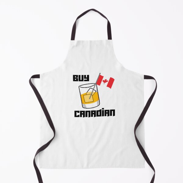 Item preview, Buy Canadian - Whiskey On the Rocks with a Canadian Flag designed and sold by WigOutlet.