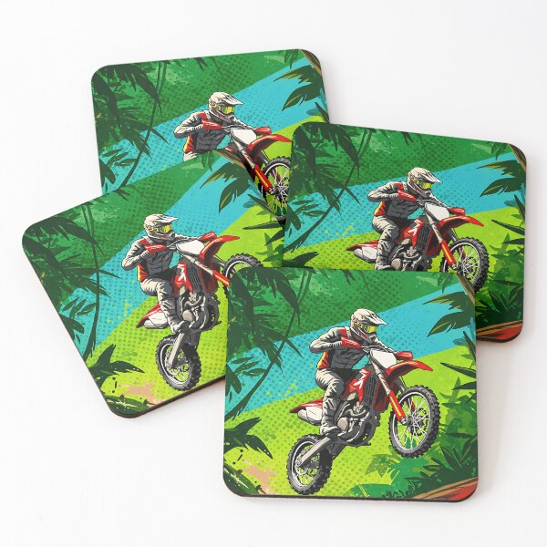 Item preview, Jungle Enduro Motocross - Off-Road Adventure Art designed and sold by KoolArtDistrict.