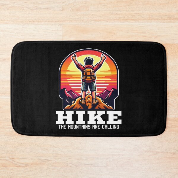 Item preview, HIKE: THE MOUNTAINS ARE CALLING - HIKING GIFT designed and sold by KEF Custom.