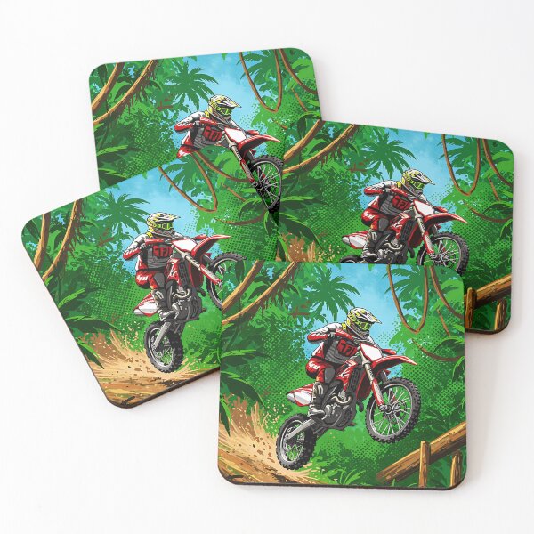 Item preview, Jungle Enduro Motocross - Off-Road Adventure Art designed and sold by KoolArtDistrict.