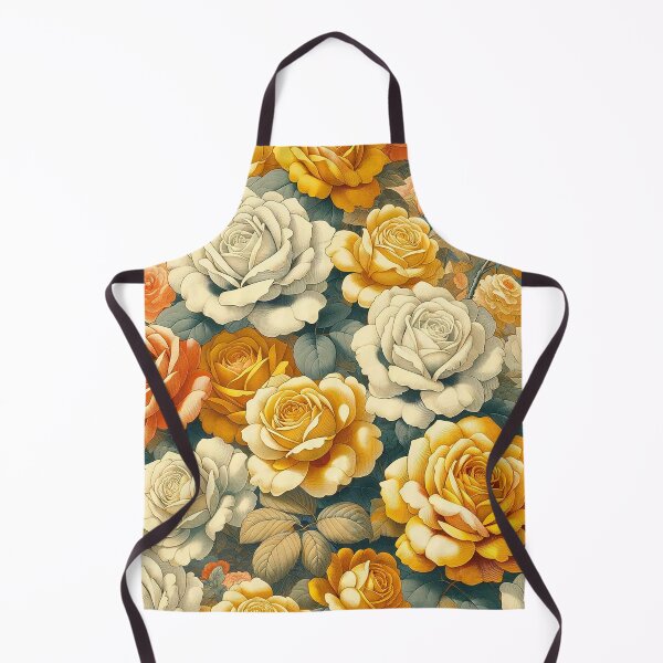 Item preview, Yellow Rose Spray – Ukiyo-e Botanical Art Style designed and sold by TidalEchoes.