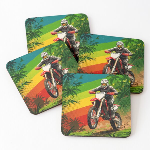Item preview, Jungle Enduro Motocross - Off-Road Adventure Art designed and sold by KoolArtDistrict.