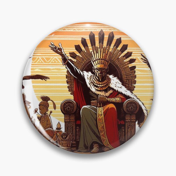 Item preview, Majestic African Warrior ghibili King designed and sold by storeofmylOVE.
