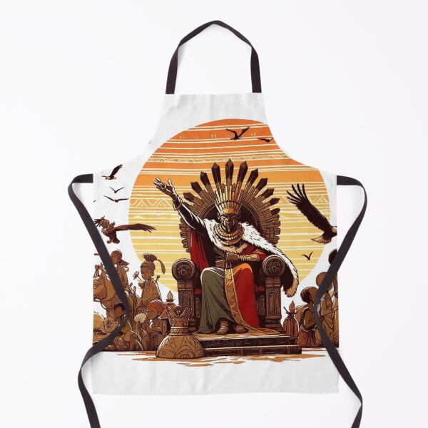 Item preview, Majestic African Warrior ghibili King designed and sold by storeofmylOVE.