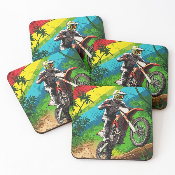 Item preview, Jungle Enduro Motocross - Off-Road Adventure Art designed and sold by KoolArtDistrict.
