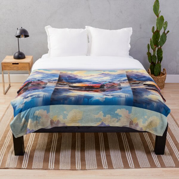 Item preview, Vibrant Supercar Reflected In Alpine Serenity designed and sold by RevUpDesign.