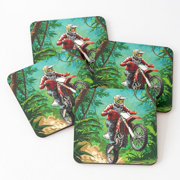 Item preview, Jungle Enduro Motocross - Off-Road Adventure Art designed and sold by KoolArtDistrict.