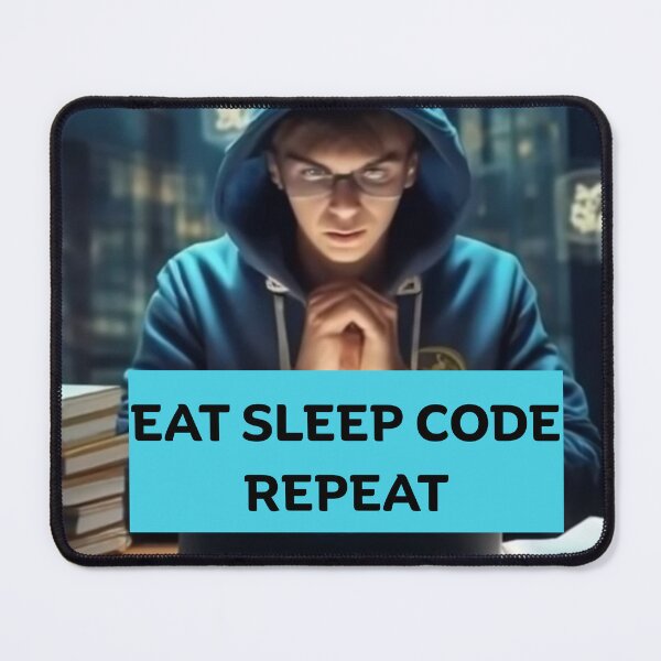 Item preview, Eat Sleep Code Repeat - Computer Coding Humor designed and sold by magentaprofile.