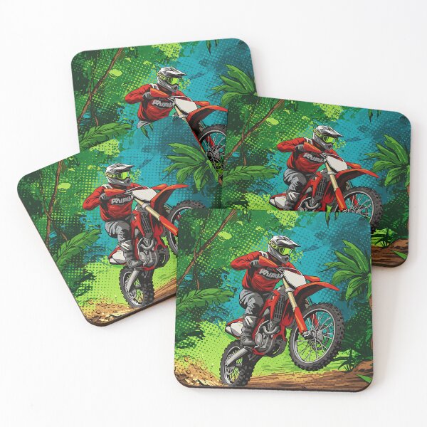 Item preview, Jungle Enduro Motocross - Off-Road Adventure Art designed and sold by KoolArtDistrict.