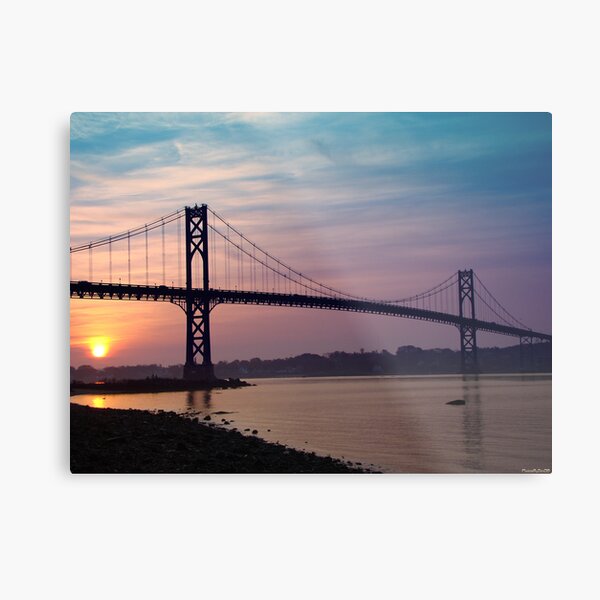Mt. Hope Bridge Metal Print