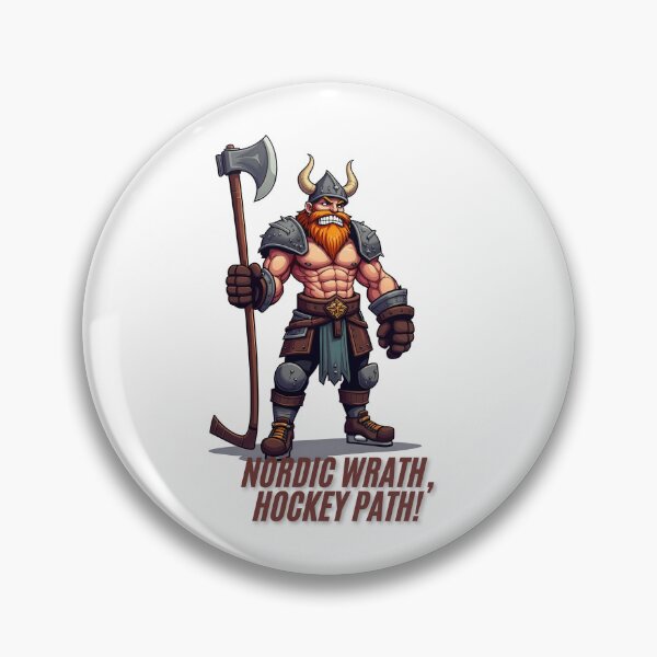 Item preview, Viking Hockey – "Nordic Wrath, Hockey Path!" designed and sold by VikArt7.