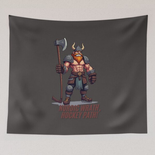 Item preview, Viking Hockey – "Nordic Wrath, Hockey Path!" designed and sold by VikArt7.