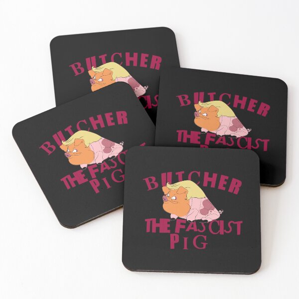 Item preview, Butcher the fascist pig designed and sold by remerasnerdas.