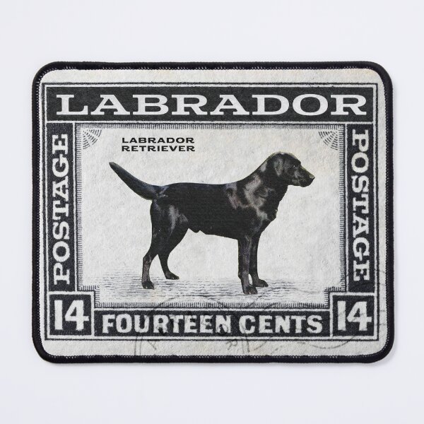 Item preview, Labrador Retriever Vintage Stamp designed and sold by J-Creative-.