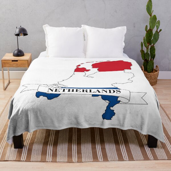 Item preview,  netherlands flag map designed and sold by visual adventures.