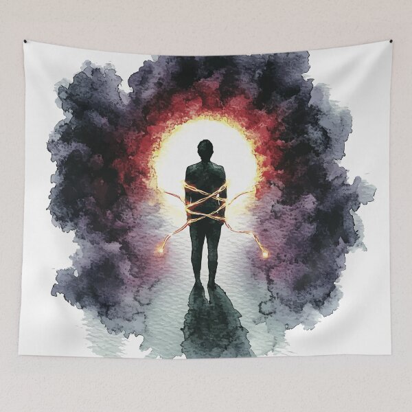 Item preview, Embracing Fire and Shadow designed and sold by Koloraist.