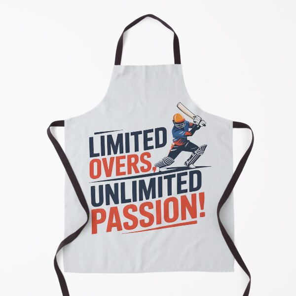 Item preview, Limited Overs, Unlimited Passion – Cricket Fever for ODI & T20 Fans designed and sold by Jollys-ArtShop.