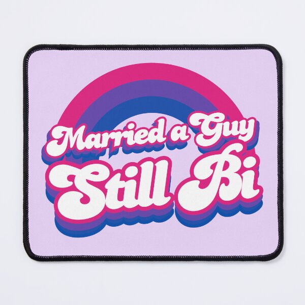 Item preview, Married a Guy Still Bi designed and sold by Caring Hearts.