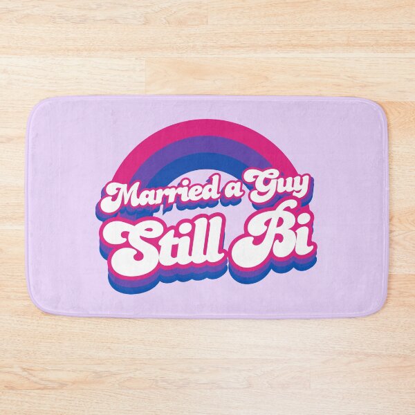 Item preview, Married a Guy Still Bi designed and sold by Caring Hearts.