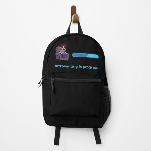 Item preview, Introverting in Progress... – Funny & Relatable Design designed and sold by LaserKey.
