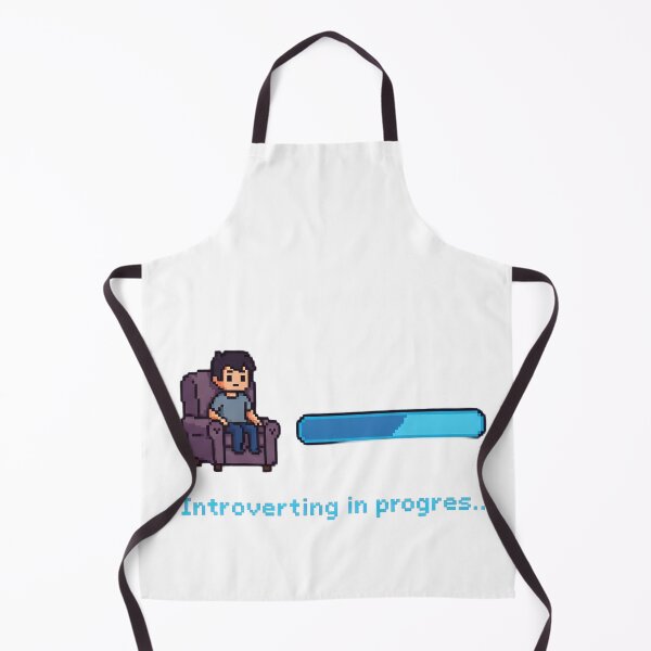Item preview, Introverting in Progress... – Funny & Relatable Design designed and sold by LaserKey.