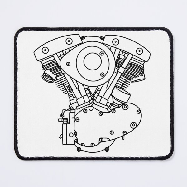 Item preview, Shovelhead engine designed and sold by LongmanTees.