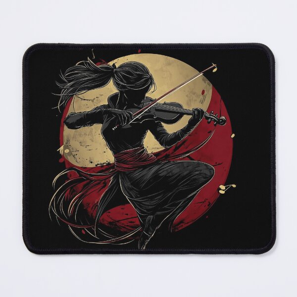 Item preview, Violin Ninja T-Shirt Perfect Gift for Music Lover Girl designed and sold by EvocatiVerse.