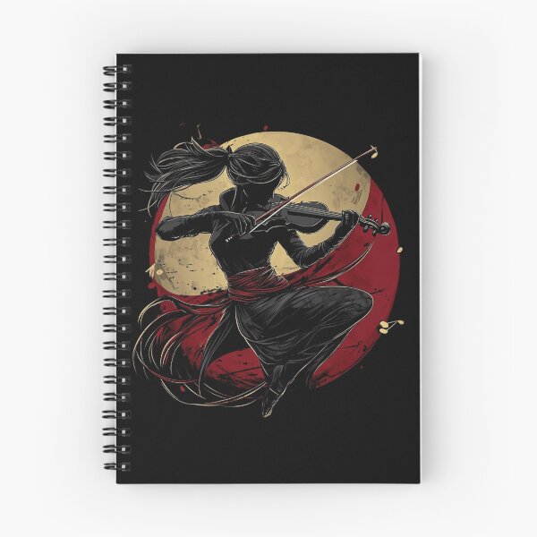 Item preview, Violin Ninja T-Shirt Perfect Gift for Music Lover Girl designed and sold by EvocatiVerse.
