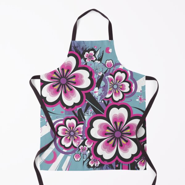 Item preview, Pop Art Cherry Blossoms for Sakura Matsuri designed and sold by Mystic Wild Studio.
