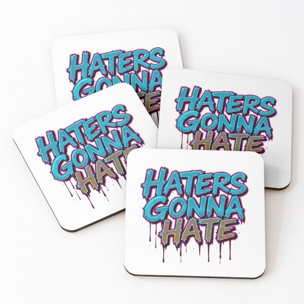 Item preview, Haters Gonna Hate graffiti style designed and sold by Nimkaew.