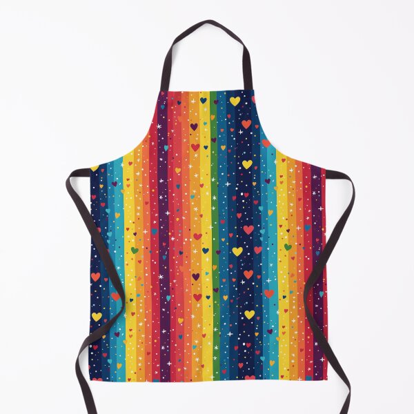 Item preview, Rainbow Hearts Doodle Vibes designed and sold by Seeding Serendipity.