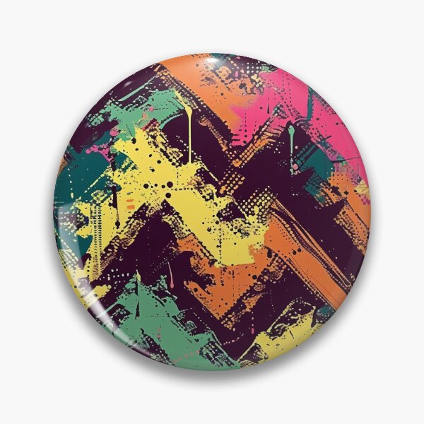 Item preview, Zig Zag Chaos designed and sold by MidArtForge.