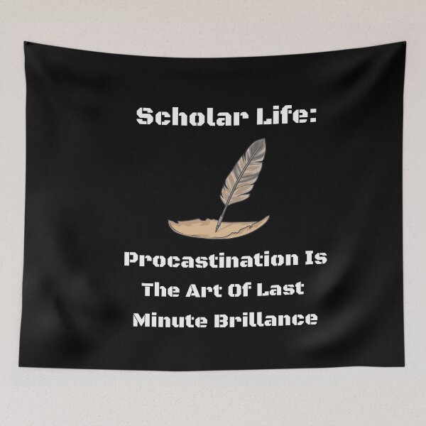 Item preview, Scholar Life designed and sold by PandaInkLab.