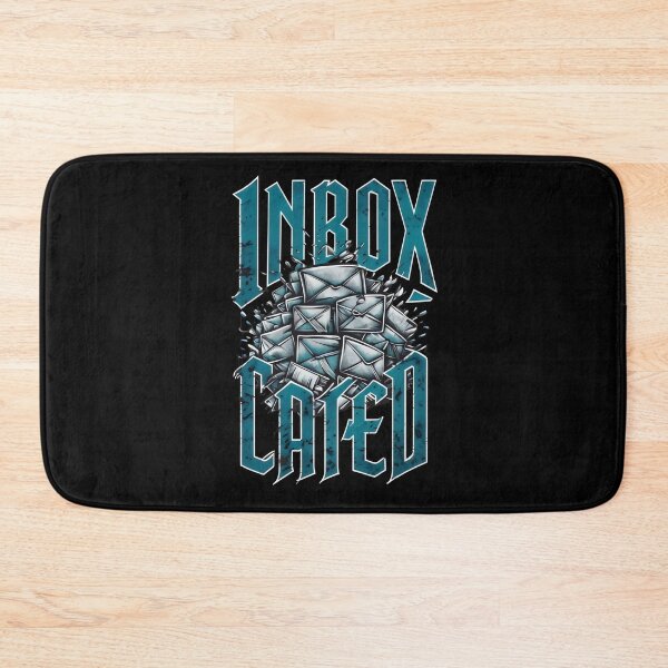Item preview, Inbox cated overwhelmed by my inbox work place humor designed and sold by DemureArtsy.