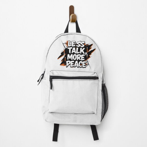 Item preview, Less Talk, More Peace – Minimalist & Calm Introvert Design designed and sold by LaserKey.
