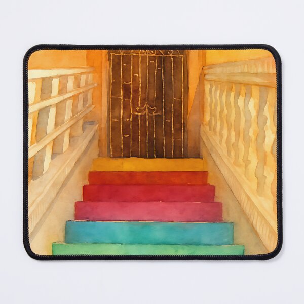 Item preview, Rainbow Stairs of Grand Case, Saint Martin designed and sold by KrisG-Art.