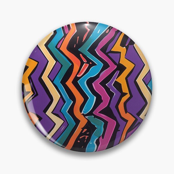 Item preview, Zig Zag Chaos designed and sold by MidArtForge.