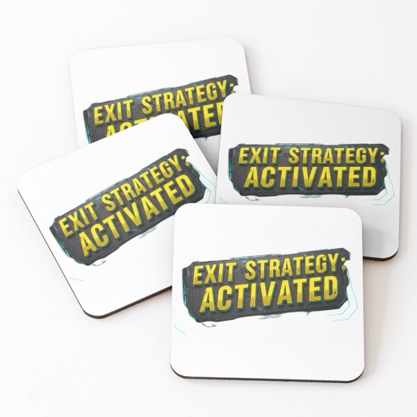 Item preview, Exit Strategy Activated – Funny Introvert Escape Plan designed and sold by LaserKey.