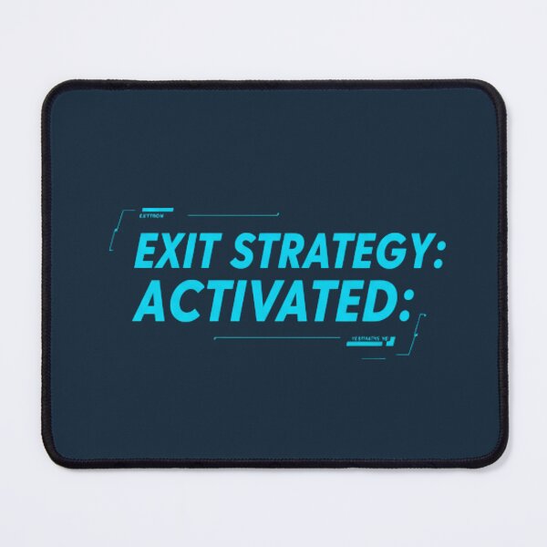 Item preview, Exit Strategy Activated – Funny Introvert Escape Plan designed and sold by LaserKey.