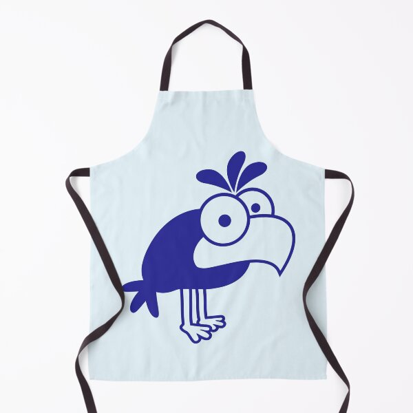 Item preview, Raven comic bird standing looking funny cartoon designed and sold by shirt-o-mat.
