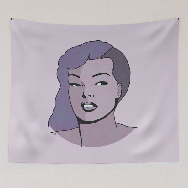 Item preview, Old Comic Style Girl designed and sold by Mad Creation Studio.